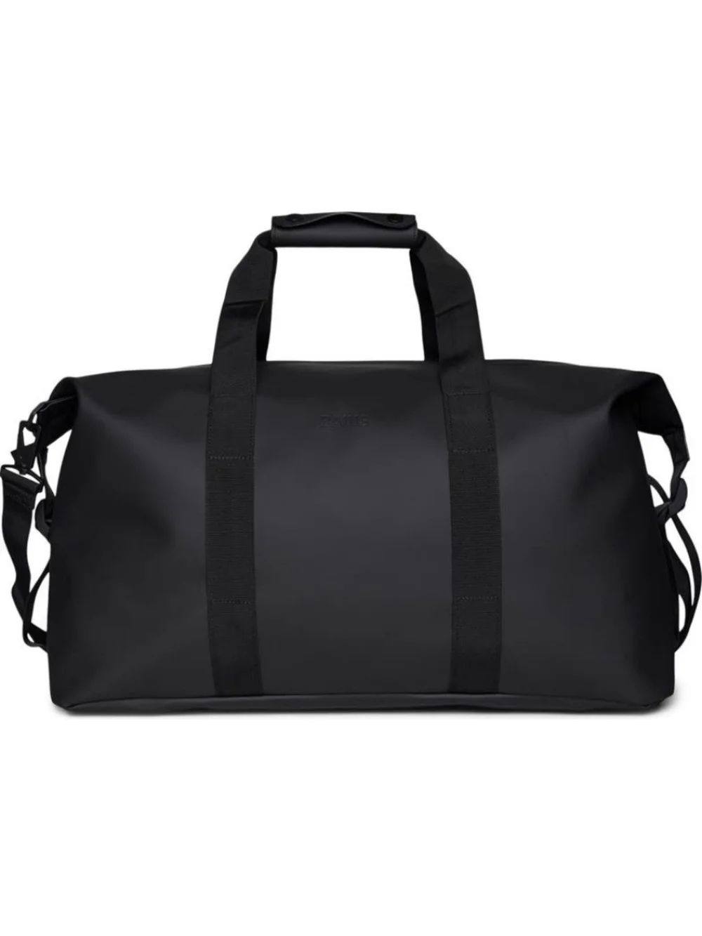 Rains Black Duffel Bag